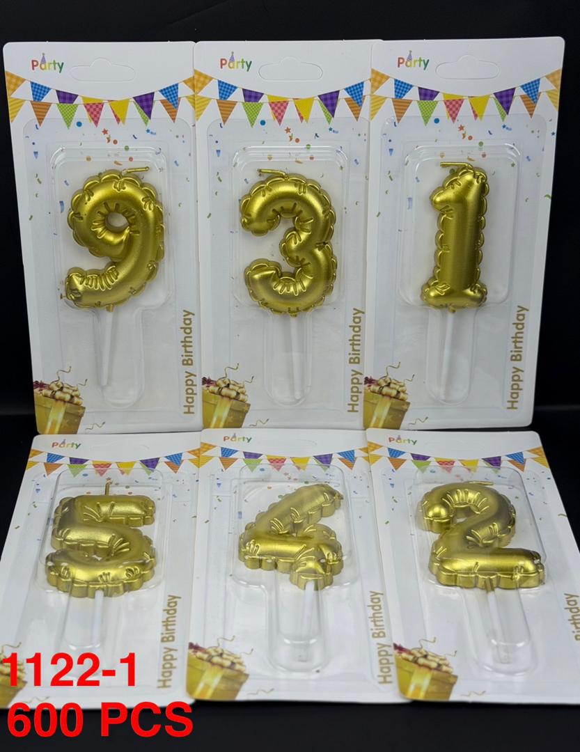 شمعة ارقام 1122-1